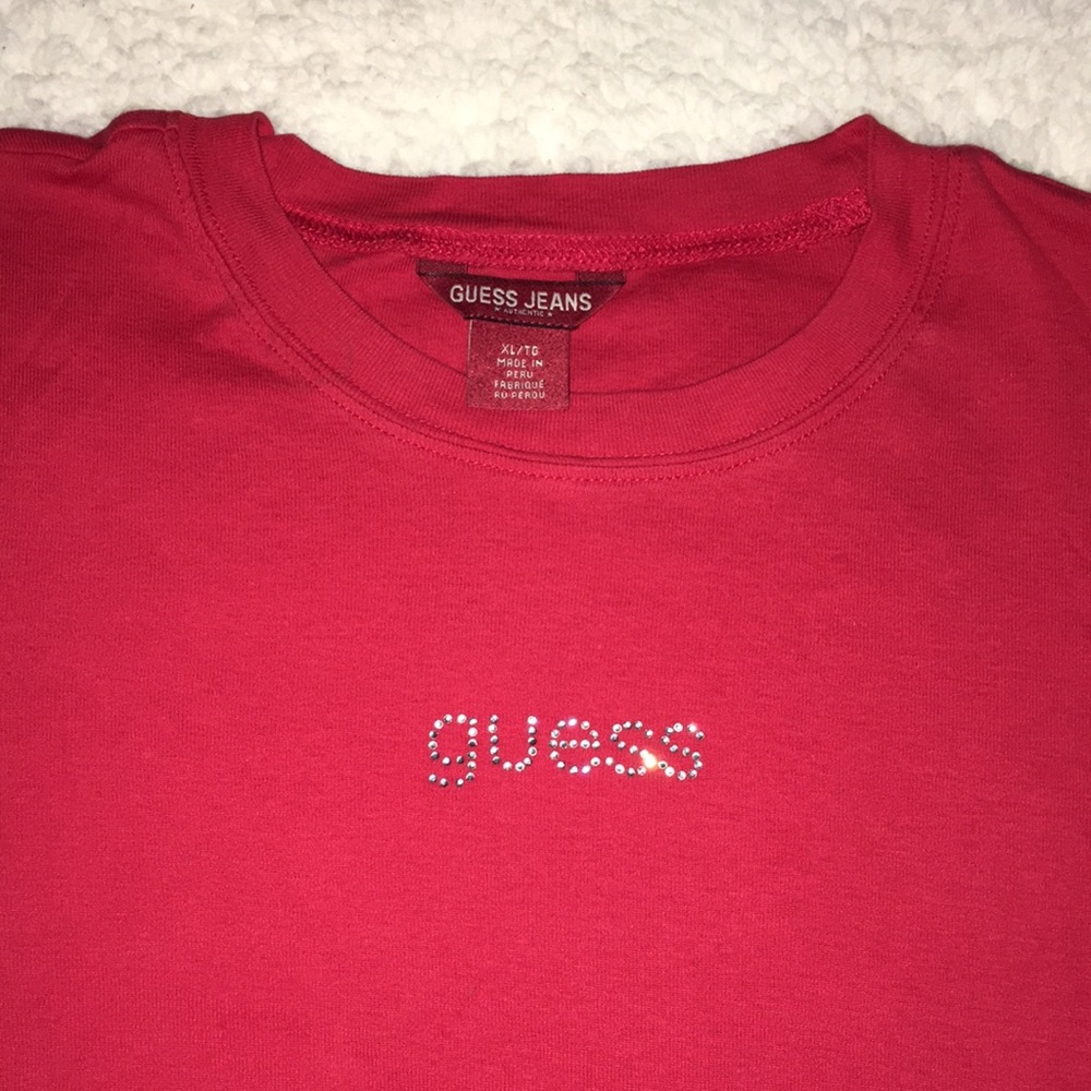 Guess long sleeve y2k style